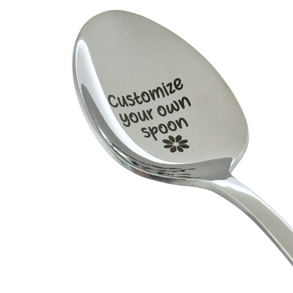 Personalized Stainless Steel Spoon