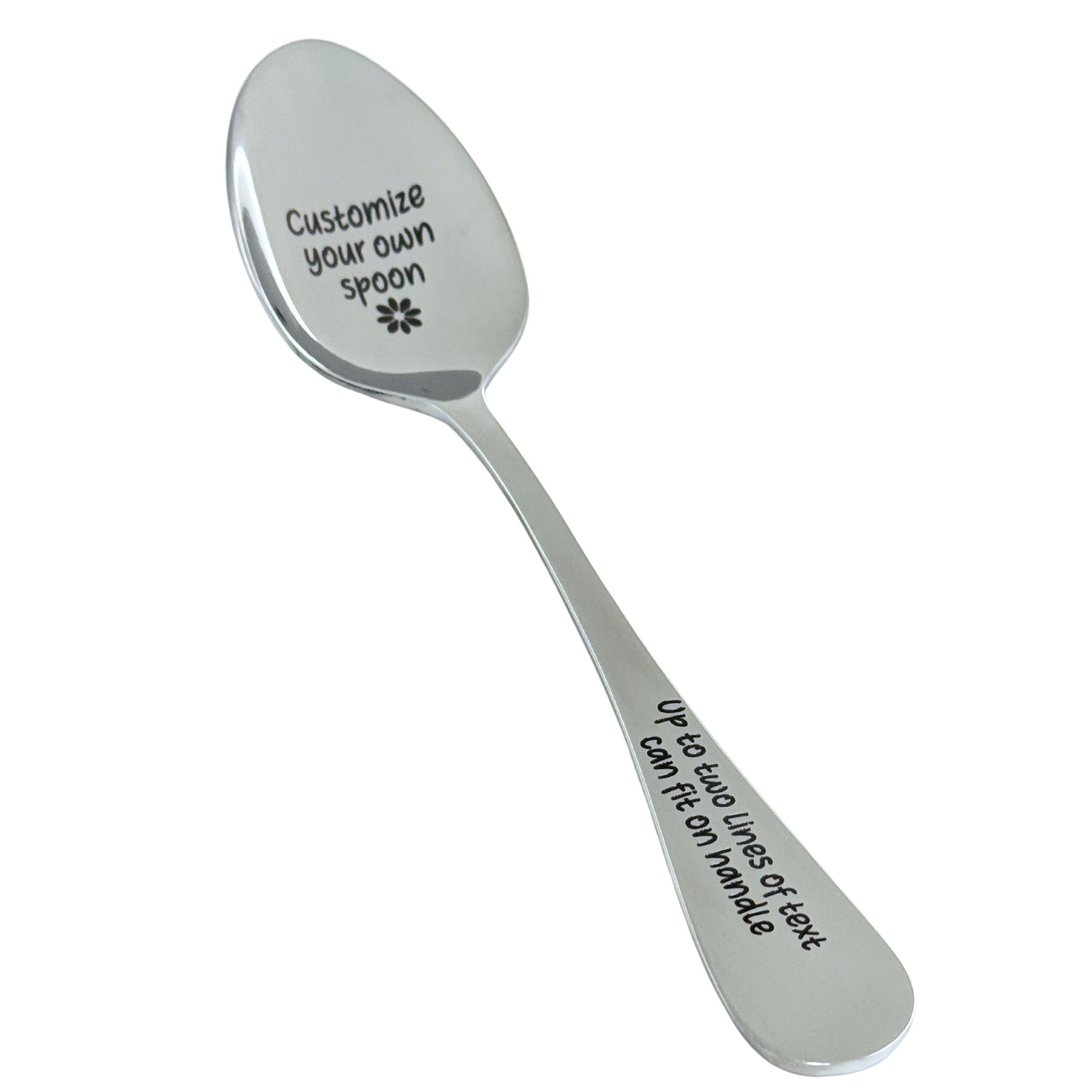 Personalized Stainless Steel Spoon