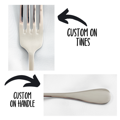 Customized Engraved Fork