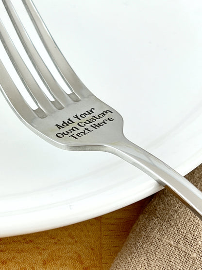 Customized Engraved Fork